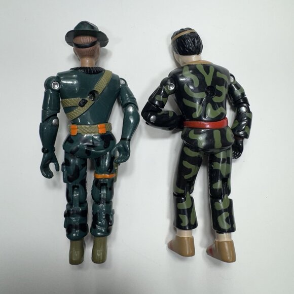 Vintage Action Force The Corps Whipsaw & Hiro Yamato action figure Lanard 1986 - Picture 4 of 5